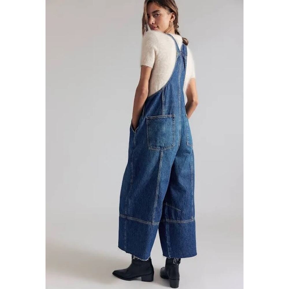 Free People Rambler Overalls, NWOT, size XS - Picture 3 of 5